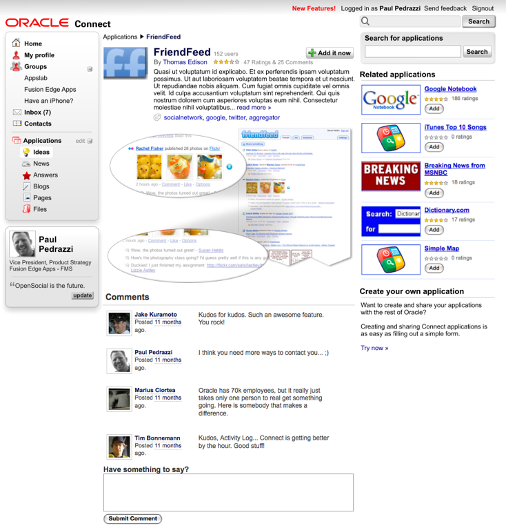 App Detail Page