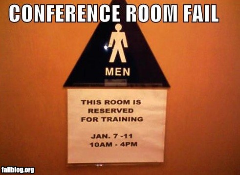 Word Association: Conference room-office-bathroom-office in a bathroom-Fonzie-jumped the shark-Web 2.0