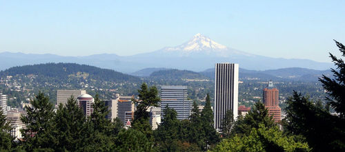 From Major Clanger's Flickr Photostream, Mountain's out, must be sunny