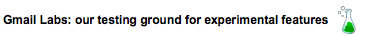 GMail Labs