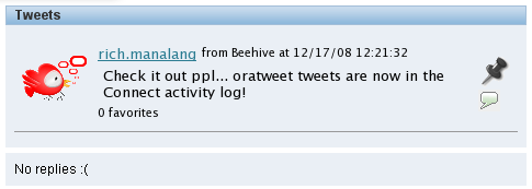 OraTweet web app