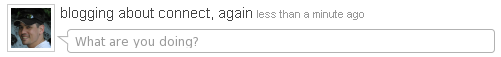 My Connect status