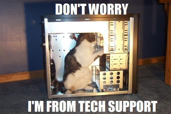 Don't Worry I'm from Tech Support