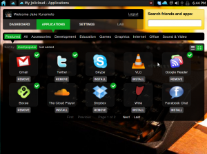 Jolicloud Applications