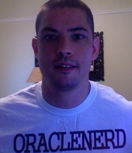 Oraclenerd shirt in the Wild