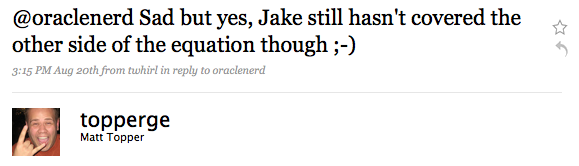 What the other side then Matt? What the other side then Matt?