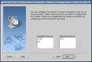 Listener protocol Listener port