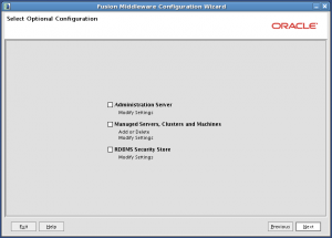 More configuration?