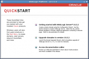 WebLogic Quickstart