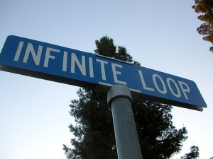 Infinte Loop Street Sign by aarontait