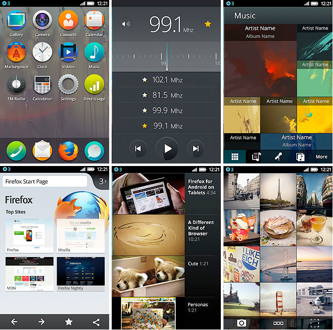 Images from Mozilla