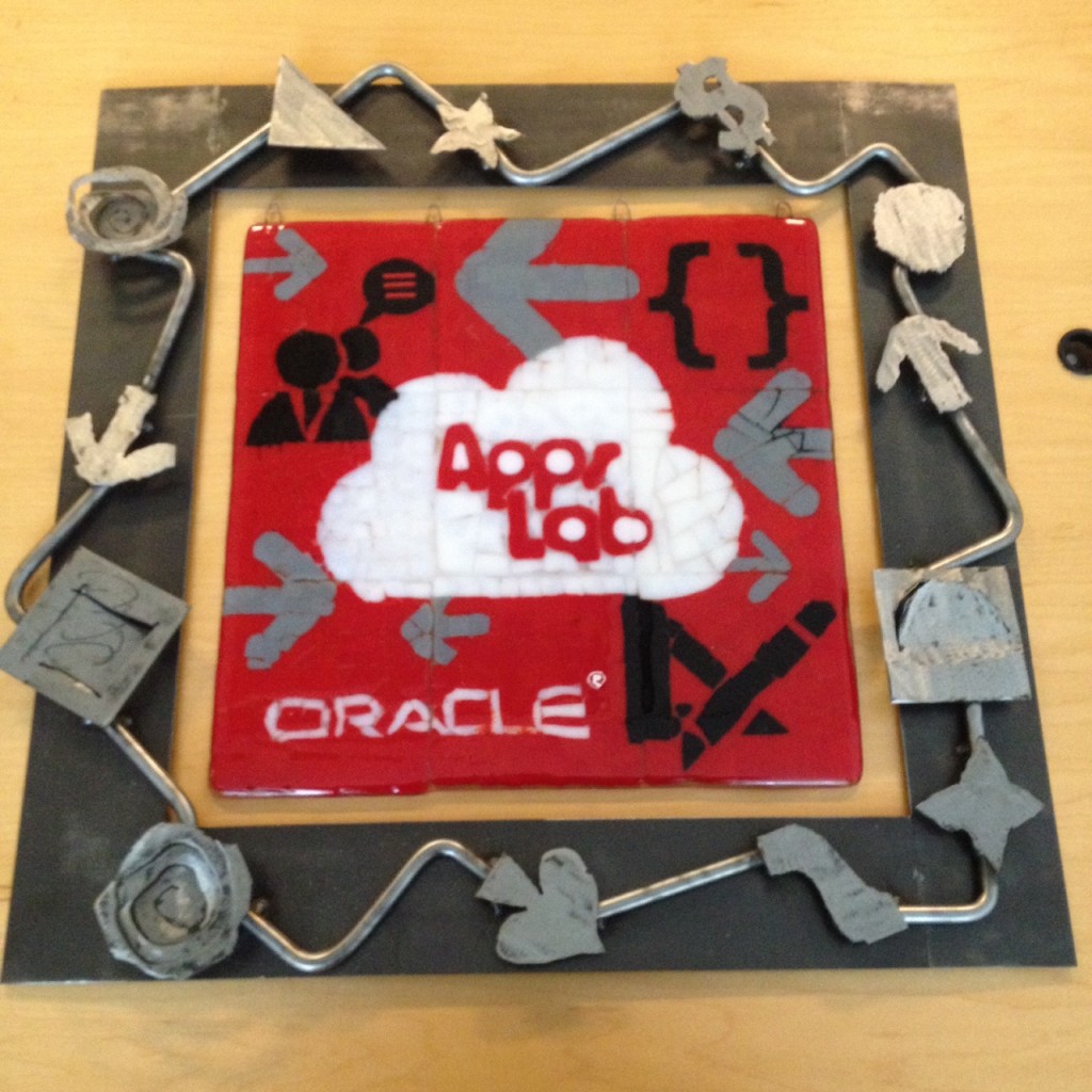 Finished product, including frame.